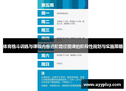 体育格斗训练与课程内容进阶路径图谱的阶段性规划与实施策略